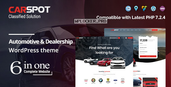 CarSpot v2.2.8 – Automotive Car Dealer WordPress Classified Theme