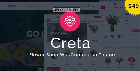 Creta v5.0 – Flower Shop WooCommerce WordPress Theme