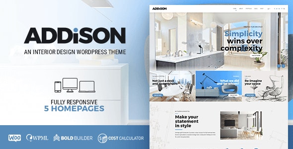 Download free Addison v1.2.8 – Architecture & Interior Design