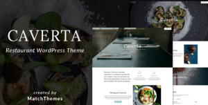 Download free Caverta v1.4.1 – Fine Dining Restaurant WordPress Theme