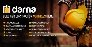 Download free Darna v1.2.5 – Building & Construction WordPress Theme