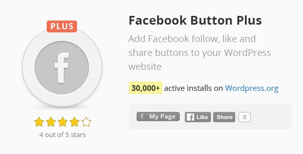 Download free Facebook Button Plus v2.68