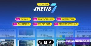Download free JNews v7.1.0 – WordPress Newspaper Magazine Blog AMP