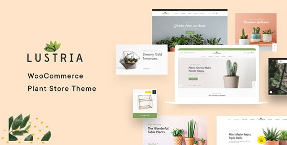 Download free Lustria v1.8 – MultiPurpose Plant Store WordPress Theme