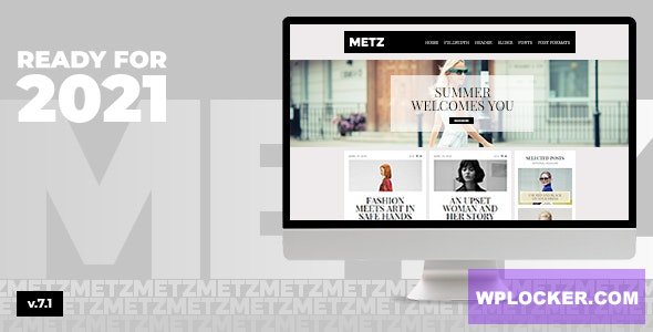 Download free Metz v7.1 – A Fashioned Editorial Magazine Theme