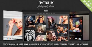 Download free Photolux v2.4.1 – Photography Portfolio WordPress Theme
