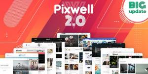 Download free Pixwell v5.6 – Modern Magazine WordPress Theme