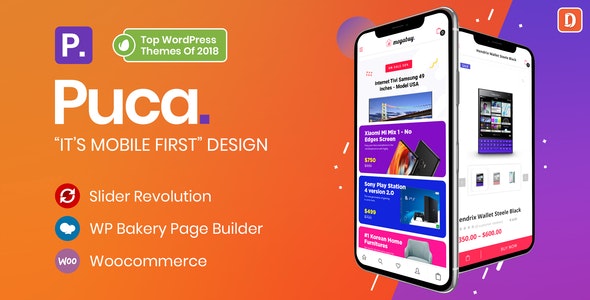 Download free Puca v2.2.0 – Optimized Mobile WooCommerce Theme