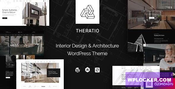 Download free Theratio v1.1.3 – Architecture & Interior Design Elementor