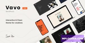 Download free Vavo v2.2.1 – An Interactive & Clean Theme for Creatives