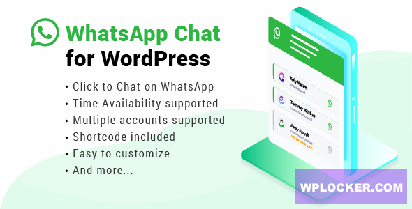 Download free WhatsApp Chat WordPress v2.4