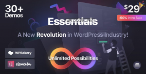 Essentials v1.0.0 – Multipurpose WordPress Theme