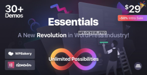 Essentials v1.0.3 – Multipurpose WordPress Theme