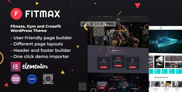 Fitmax v1.2.1 – Gym and Fitness WordPress Theme