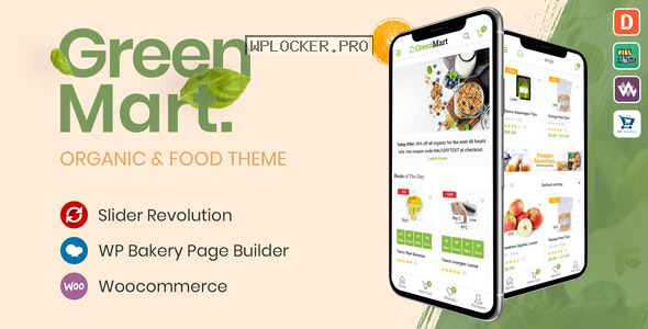 GreenMart v2.5.0 – Organic & Food WooCommerce WordPress Theme