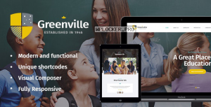 Greenville v1.3.3 – A Private School WordPress Theme