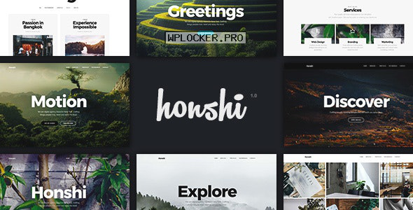Honshi v2.5.1 – Creative Multi Purpose WordPress Theme