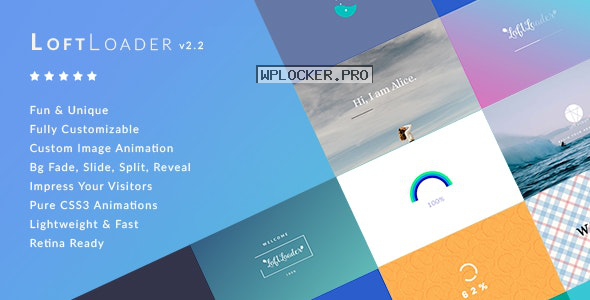 LoftLoader Pro v2.2.3 – Preloader Plugin for WordPress