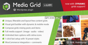 Media Grid v6.493 – WordPress Responsive Portfolio