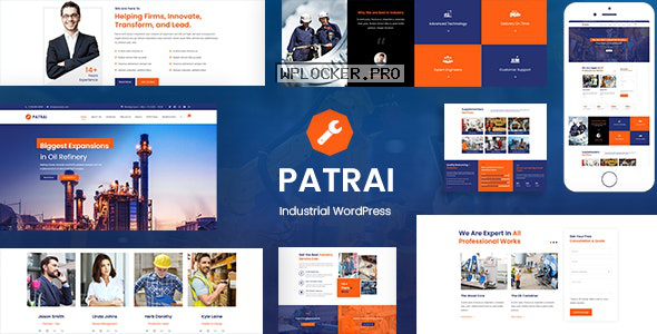 Patrai Industry v1.7 – Industrial WordPress