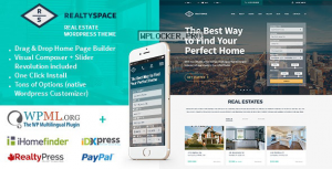 Realtyspace v1.4.20 – Real estate WordPress Theme