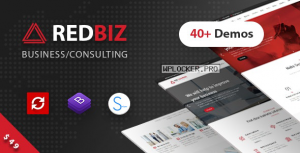 RedBiz v1.2.1 – Finance & Consulting Multi-Purpose Theme