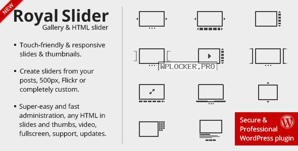 RoyalSlider v3.4.1 – Touch Content Slider for WordPress