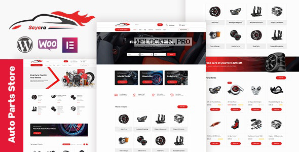 Sayara v1.0.8 – Auto Parts Store WooCommerce WordPress Theme