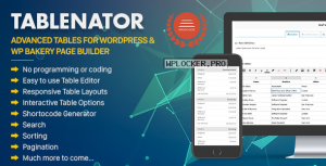 Tablenator v2.1.5 – Advanced Tables for WordPress