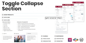 Toggle Collapse Section v1.0.0 – Elementor Addon