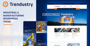 Trendustry v1.0.6 – Industrial & Manufacturing WordPress Theme