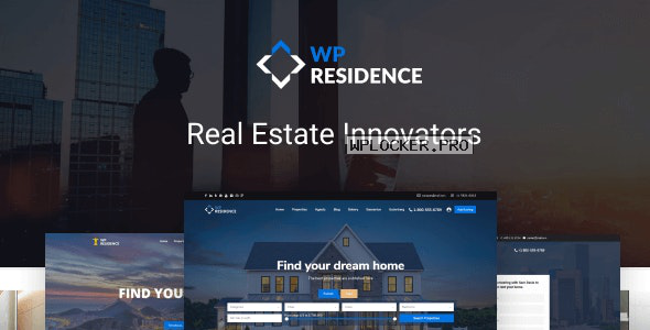 WP Residence v3.4 – Real Estate WordPress Theme