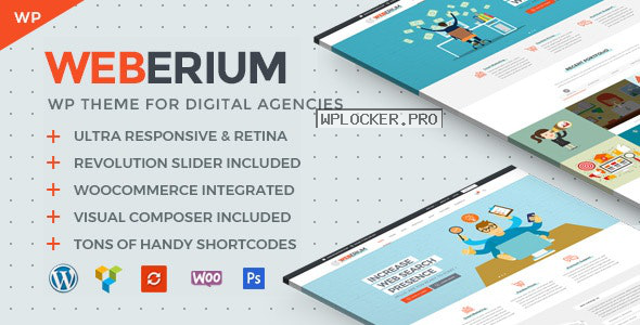 Weberium v1.11 – Theme Tailored for Digital Agencies