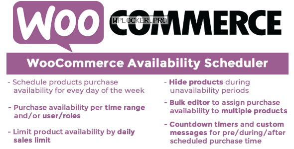 WooCommerce Availability Scheduler v10.7