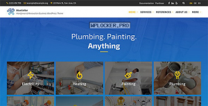 BlueCollar v2.5.7 – Handyman & Renovation Business WordPress Theme