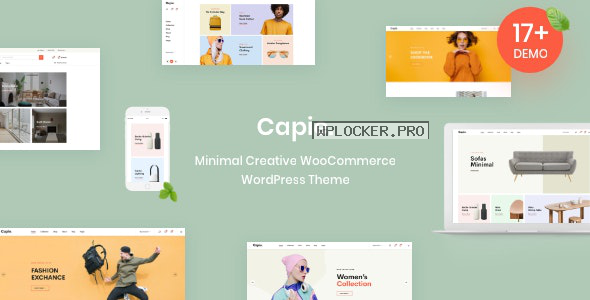 Capie v1.0.19 – Minimal Creative WooCommerce WordPress Theme