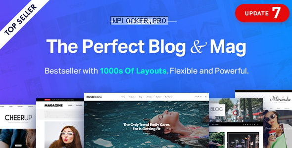 CheerUp v7.4.1 – Blog / Magazine – WordPress Blog Theme