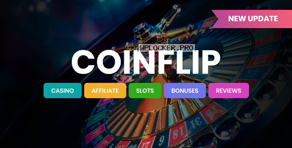 Coinflip v1.5 – Casino Affiliate & Gambling WordPress Theme
