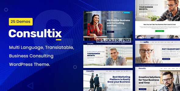 Consultix v2.1.7 – Business Consulting WordPress Theme