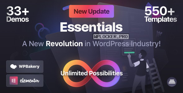 Essentials v1.1.0 – Multipurpose WordPress Theme
