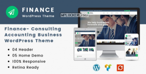 Finance v1.3.2 – Consulting, Accounting WordPress Theme
