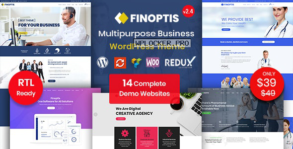 Finoptis v2.4 – Multipurpose Business WordPress Theme