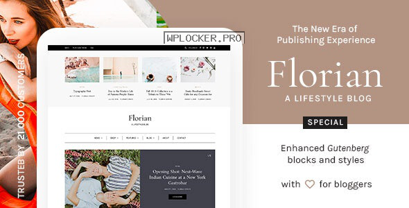 Florian v1.4 – Responsive Personal WordPress Blog Theme