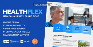HEALTHFLEX v2.0.0 – Medical Health WordPress Theme