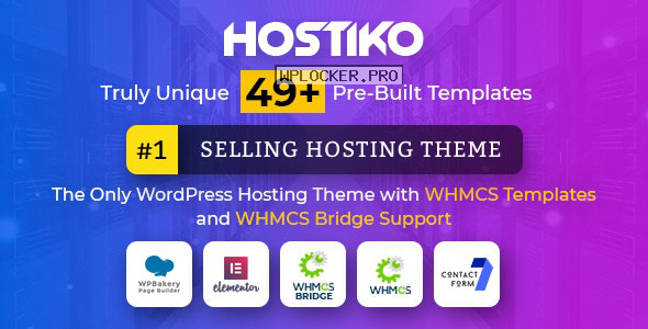 Hostiko v49.0 – WordPress WHMCS Hosting Theme