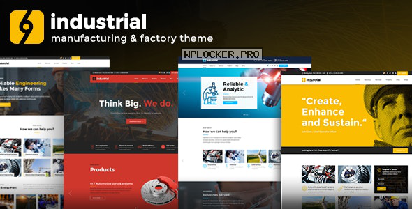 Industrial v1.3.9 – Corporate, Industry & Factory