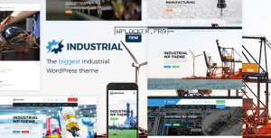 Industrial v1.4.9 – Factory Business WordPress Theme