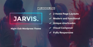 Jarvis v1.8.3 – Night Club, Concert, Festival WordPress Theme