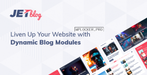 JetBlog v2.2.10 – Blogging Package for Elementor Page Builder