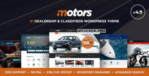Motors v4.9.0 – Automotive, Cars, Vehicle, Boat Dealership